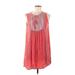 Philosophy Republic Clothing Casual Dress: Red Dresses - Women's Size Medium