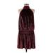 Ramy Brook Cocktail Dress: Burgundy Dresses - Women's Size Medium