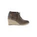 TOMS Ankle Boots: Brown Shoes - Women's Size 7