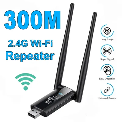 Répéteur WiFi USB sans fil longue portée amplificateur de signal booster routeur extension de