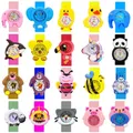 Montres d'animaux de dessin animé 3D pour enfants cadeau de fête d'anniversaire jouet pour garçons