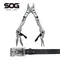 SOG-Ensemble d'outils de survie multi-outils, ceinture divisé, pince pliante EDC, camping en plein