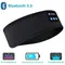 Original sans fil Bluetooth casque Sport sommeil bandeau 5.0 écouteurs masque pour les yeux Fone Bluetooth écouteurs sans fil casque