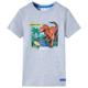 vidaXL Kids' T-shirt Grey 116