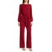 Joy Long Sleeve Tie Waist Jumpsuit