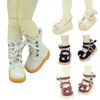 Mini-Puppenschuhe 1/6 BJD YOSD EXO PUPPE MODE SCHNEE STIEFEL MARTIN STIEFEL LEDERSCHUHE