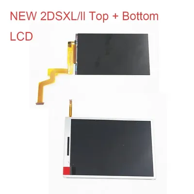 Original LCD Display Oben Unten Für NEW2DSXL NEUE 2DSLL N2dsxl top Botton Lcd Screen Display ersatz