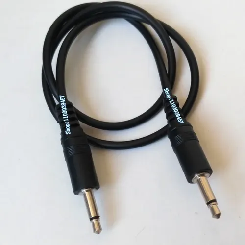 50cm Mono 3 5 Stecker zu ts 3 5mm Stecker Audio kabel Kabel ts 3 5mm Stecker zu Stecker Audio Kabel