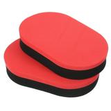 Uxcell Ping Pong Table Tennis Paddle Racket Rubber Cleaning Sponge Red Black 2 Pack