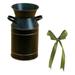 Tin Flower Bucket Galvanized Vase Indoor Outdoor Planters Rustic Decor for Plants Vintage Farmhouse