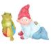 Garden Courtyard Adornment Outdoor Statues Unique Frog-shaped Chic Dwarf Ornament Resin Baby