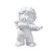 Eguiwyn Sculpture Sculpture Angel Resin Cherub Statue Garden Miniature Statue Cute Angel Sculpture Memorial Statue Gold White Cherub Sculpture E