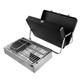 Briefcase Grill Picnic Mini Portable Charcoal Grills Camping Barbecue Stove BBQ Metal