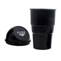 Trash Can Mini Trash Can Cup Holder Trash Can Garbage Can Bin for Car office and home Black