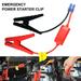 RAINB Car Jump Starter Connector Lead Cable Battery Alligator Clamp Clip 12V