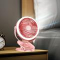 Kiplyki Wholesale Fil-l Light Clip Fan Camping Fan With LED Lights & Clip Battery Operated Fan With Clip USB Rechargeable Fan For Tent Car RV Hurrican-e Emergency Outages