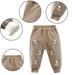 KYAIGUO 6M-4Y Girl Boy Jogger Pants Casual Athletic Solid Jogger Trousers Winter Fleece Elastic Pants for Baby Newborn