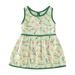 EHQJNJ Baby Girl Outfits 3-6 Months Winter Toddler Girls Dress Summer Sleeveless Flower Floral Dress Princess Sundress Casual Dress Green Geometric 0-3 Months Girl