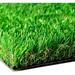 GATCOOL Artificial Grass 1.38 Pile Height Custom Sizes 4 x50â€˜ Realistic Synthetic Grass Drainage Holes Indoor Outdoor Pet Faux Rug Carpet for Garden Backyard Patio Balcony 4FTx50FT (200sq ft)