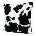 Cow Pillow Cushion Case Covers Pillows Throw Pillowcase Decorative Square Pack 2 Plush 60Cm X 60 Cover