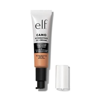 e.l.f. Cosmetics Hydrating Camo CC Cream In Medium 375 N - Vegan and Cruelty-Free Makeup