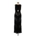 Fame And Partners Cocktail Dress: Black Dresses - Women's Size 6