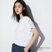 Women's Airism Drape Short Sleeve T-Shirt | White | 2XL | UNIQLO US