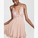 Free People Dresses | Nwt Free People Adella Slip Dress In Rose Color $88 Msrp Xs | Color: Pink | Size: Xs