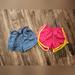 Nike Bottoms | 2t Denim Shorts And Pink Nike Shorts | Color: Pink | Size: 2tg