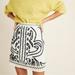 Anthropologie Skirts | Anthropologie Maeve Carys Embroidered Mini Skirt (8) | Color: Black/White | Size: 8