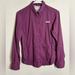 Columbia Tops | Columbia Long Sleeve Button Down A Women’s Pfg Shirt Purple Xs/Tp | Color: Purple | Size: Xs