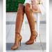 Gucci Shoes | Gucci Tom Ford Over The Knee Stud Boots 38 37 7 7.5 | Color: Brown/Tan | Size: 7