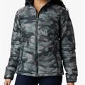 Columbia Jackets & Coats | Nwt Columbia Women's Powder Lite Jacket, Black/Gray Camo, Xs | Color: Black/Gray | Size: Xs