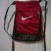 Nike Bags | Nike Red Draw String Bag W/Two Compartments | Color: Red | Size: Os