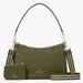 Kate Spade Bags | New Kate Spade Rosie Shoulder Bag Pebbled Leather Enchanted Green | Color: Gold/Green | Size: Os