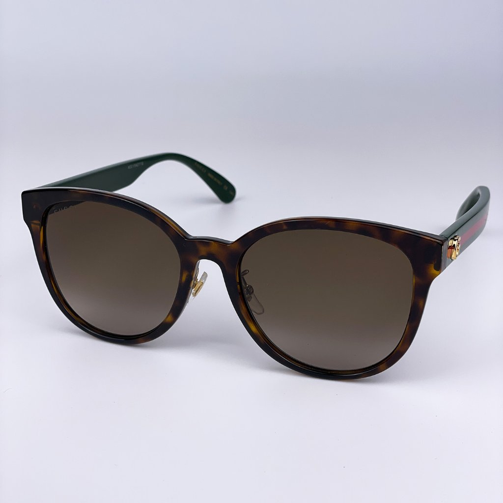 Gucci Accessories | Gucci Gg0854sk 003 Cat Eye Havana Gradient Women Sunglasses | Color: Brown | Size: 56/19/145