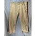 Levi's Jeans | Levi's Straight Fit Jeans Mens 36 Beige Denim Pockets Belted Zip Men 36x30 | Color: Red | Size: 36