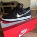 Nike Shoes | Nike Dunk Low Gs/ Black With Chrome Swoosh 5y/ 6.5w | Color: Black/Gray | Size: 6.5