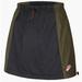 Nike Skirts | Nike Colorblock Drawstring Skirt | Color: Black/Green | Size: Xxl