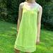 Athleta Dresses | Athleta Yellow Green Soft Tank Dress, S. | Color: Green/Yellow | Size: S