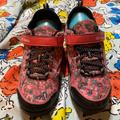 Columbia Shoes | Columbia Kids Hiking Shoes Size 4 Pink/Gray Camo Omni-Grip | Color: Gray/Red | Size: 4g