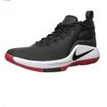 Nike Shoes | Nike Men's Lebron Witness Ii Basketball Shoes- Black/ Red/ White Sz 10 | Color: Black/Red | Size: 10