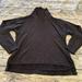 J. Crew Tops | J Crew Vintage Fleece Boxy Stand Up Collar Sweatshirt Size Small | Color: Black | Size: S