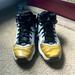 Nike Shoes | Nike Men’s Air Jordan B Loyal 23 Gold And Black And White | Color: Black/Gold | Size: 9.5