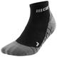 CEP - Women's Cep Light Merino Socks Hiking Low Cut V3 - Wandersocken IV | EU 40-43 schwarz/grau