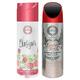 TARIBA Blossom & Love Him Deodorant Body Spray, Long Lasting Fragrances, for Women & Men, 200ml