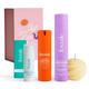 TARIBA Forever Fabulous Skin Care Kit Gift Box | Dailycare Regime Combo | Cleanser Face Wash 30ml + Vitamin C Face Serum 30ml + Ceramide Moisturizer 50ml