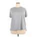 Nike Active T-Shirt: Gray Activewear - Women's Size 2X