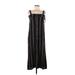 En Creme Casual Dress - Slip dress: Black Dresses - Women's Size Large