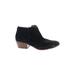 Sam Edelman Ankle Boots: Black Print Shoes - Women's Size 7 - Almond Toe